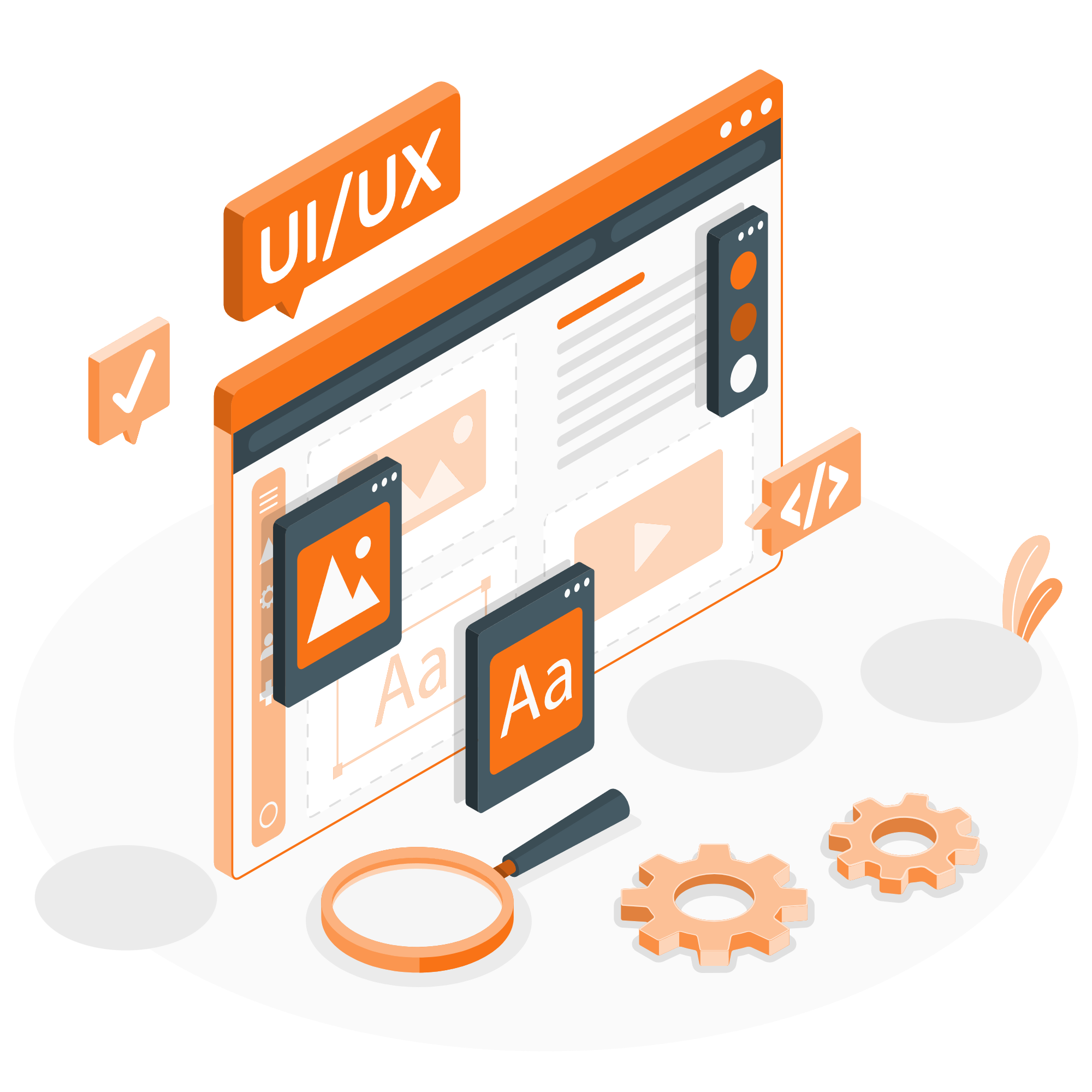 Nöro Pazarlama ve Web Tasarım illüstrasyonu